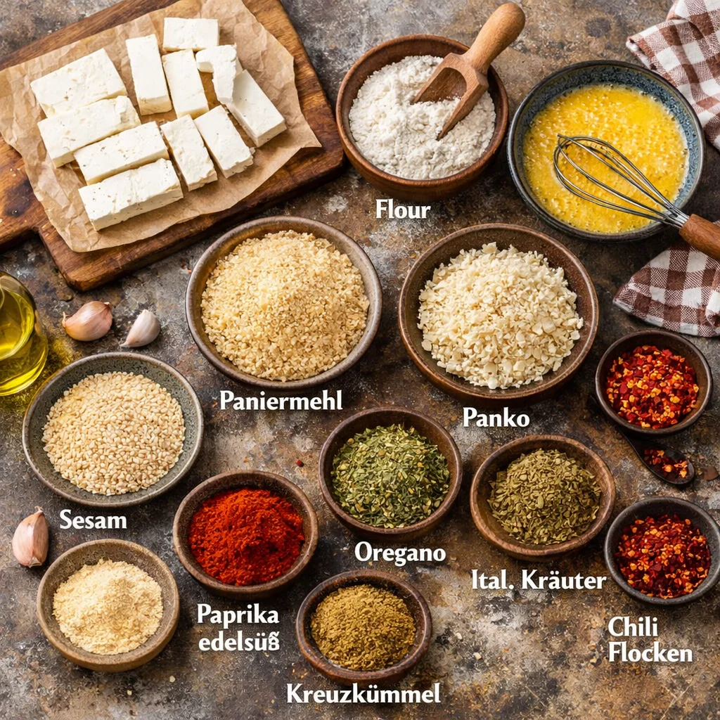 Knusprige Feta Würfel Airfryer