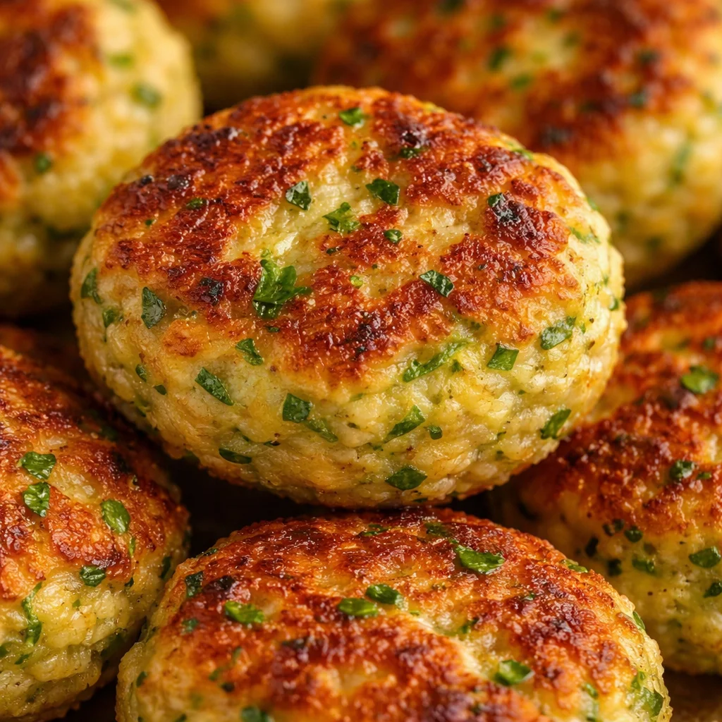 Knusprige Zucchini Feta Bällchen Airfryer – schnell und köstlich!