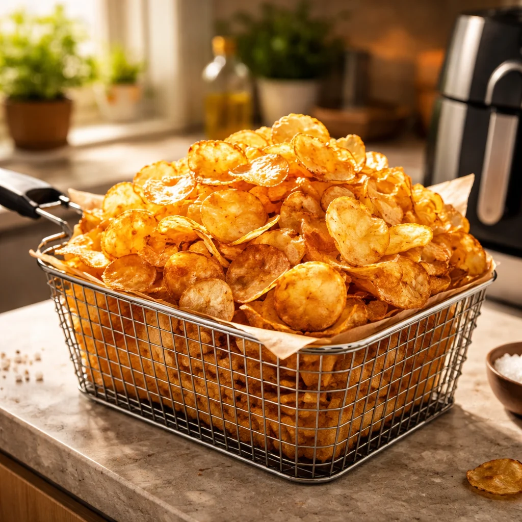 Knusprige Airfryer Kartoffel Snacks für jeden Anlass.