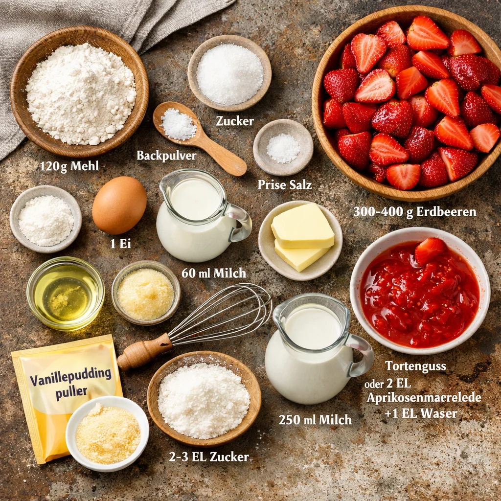 Schneller Erdbeerkuchen im Airfryer