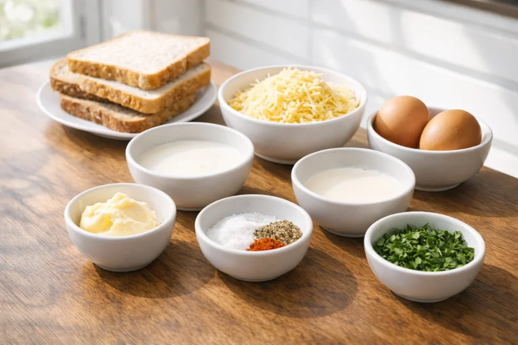 Eier-Käse-Toast aus dem Airfryer