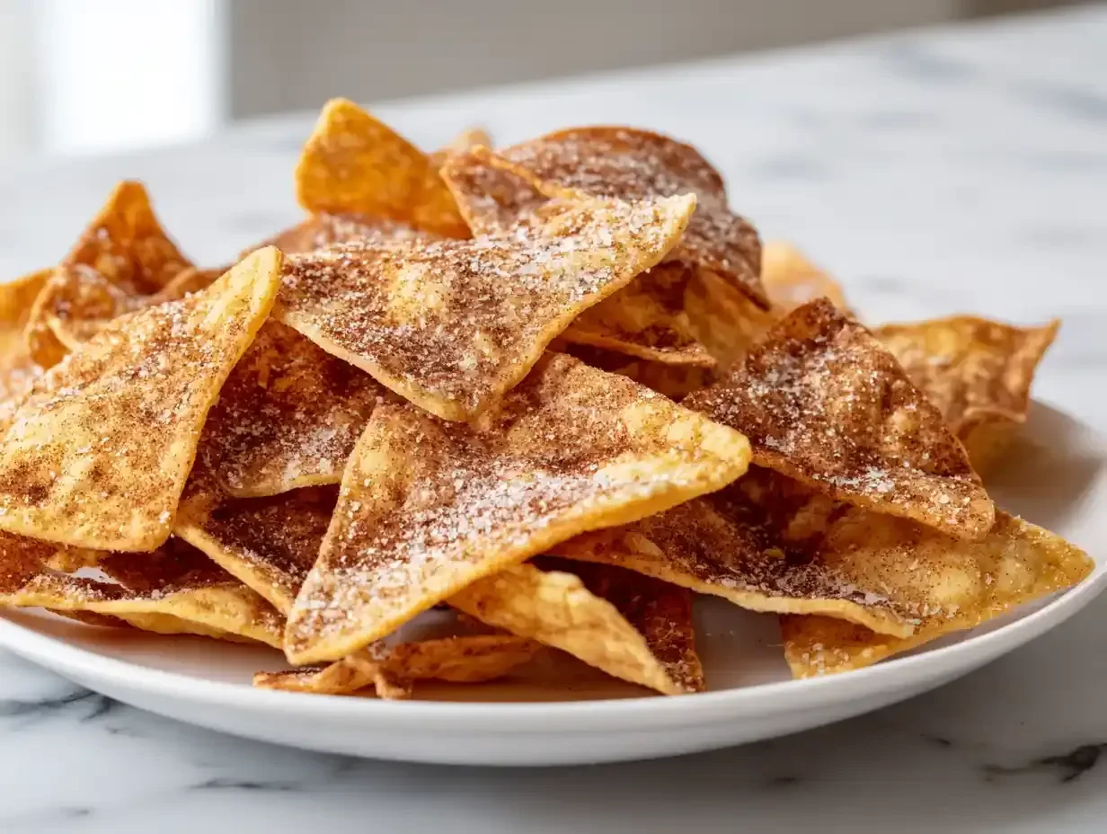 Zimt-Nachos aus der Heißluftfritteuse