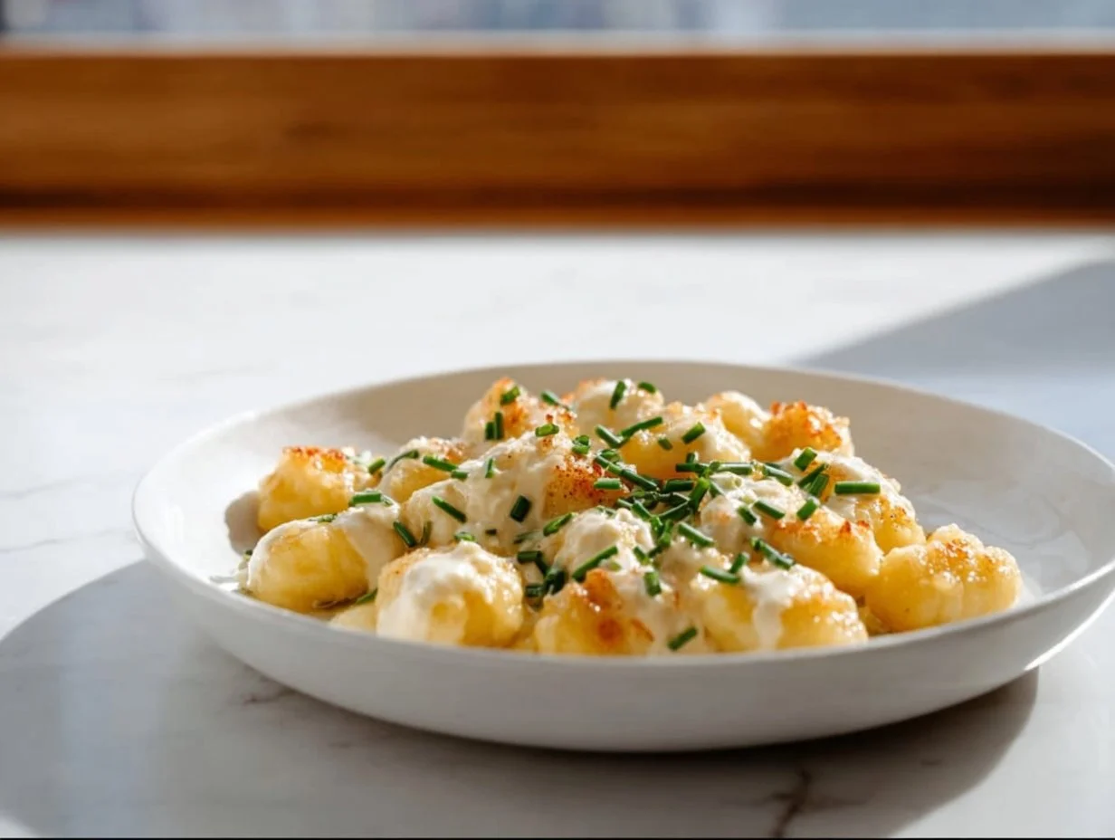 Gnocchi Auflauf aus der Heißluftfritteuse