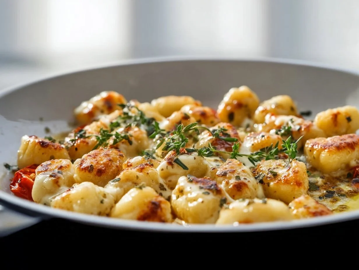 Gnocchi Auflauf in der Heißluftfritteuse