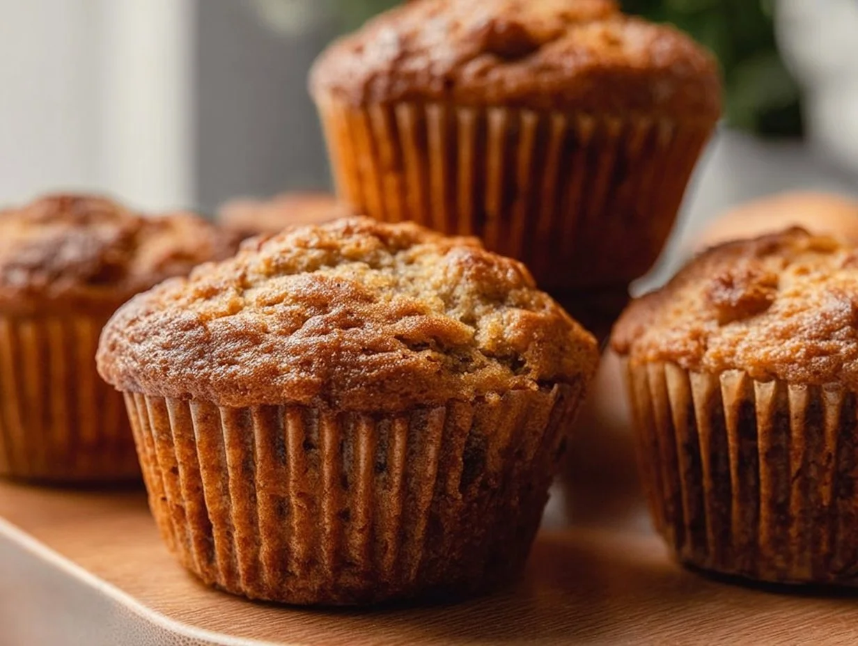 Heißluftfritteusen-Bananenmuffins
