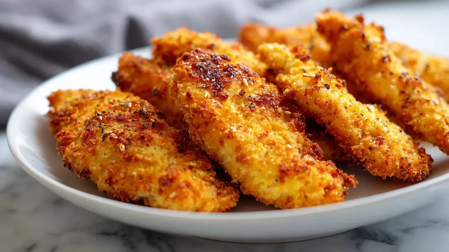 Knusprige Hähnchenstreifen Rezept