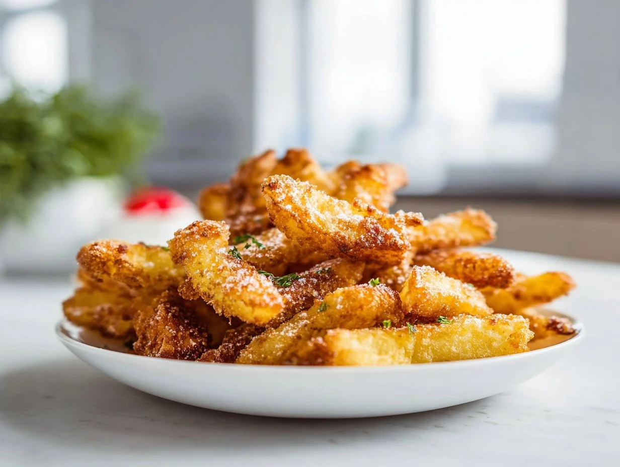 Mandelmehl-Fritten in der Heißluftfritteuse