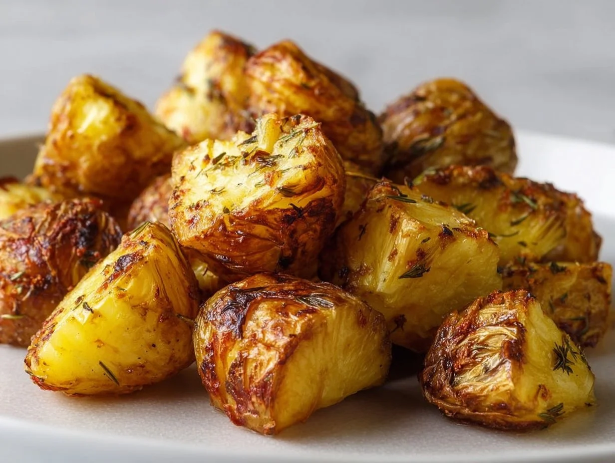 Gebackene Topinambur aus der Heißluftfritteuse