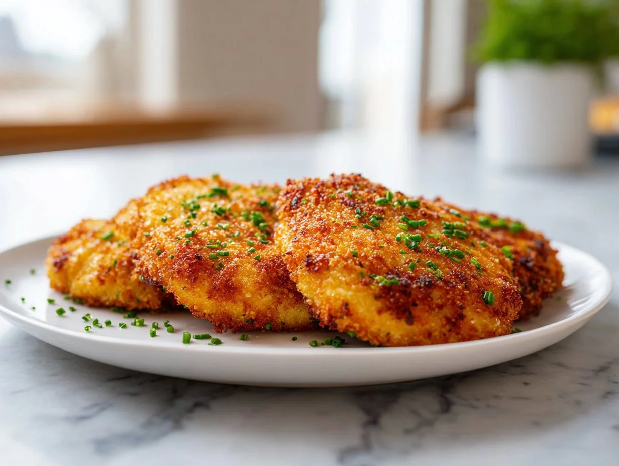 Airfryer Parmesan Chicken Rezept – knusprig genießen