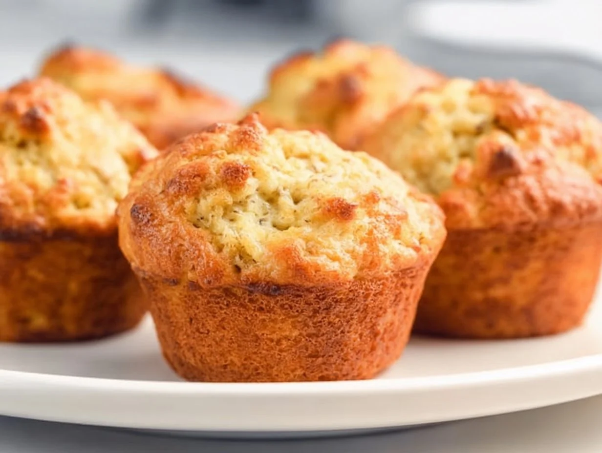 Air Fryer Banana Muffins