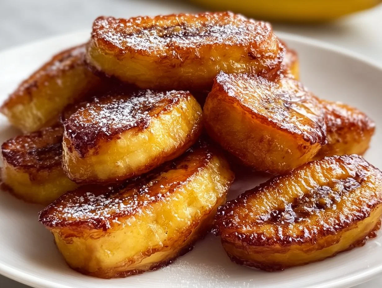 Airfryer Gebackene Bananen Schnell Und Einfach