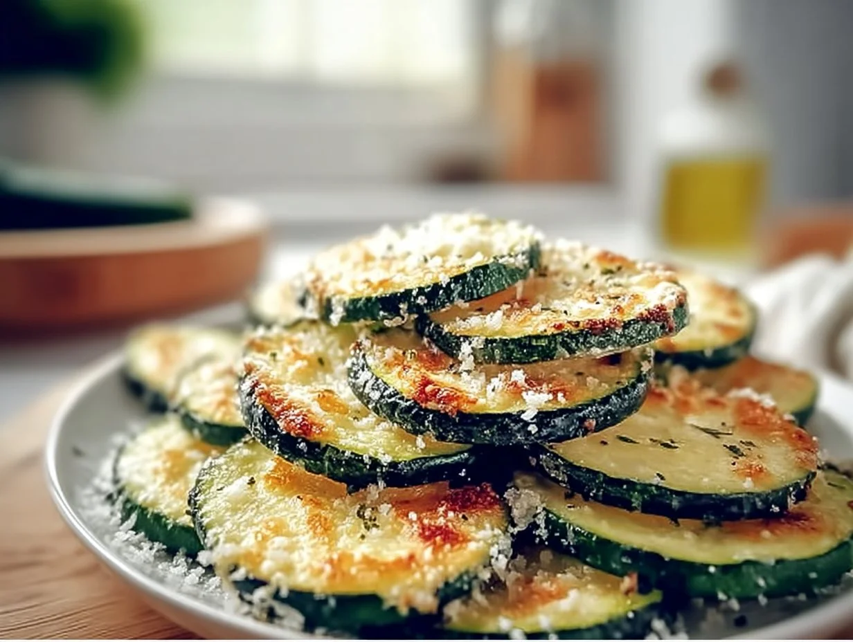 Airfryer Zucchini-Häppchen knusprig