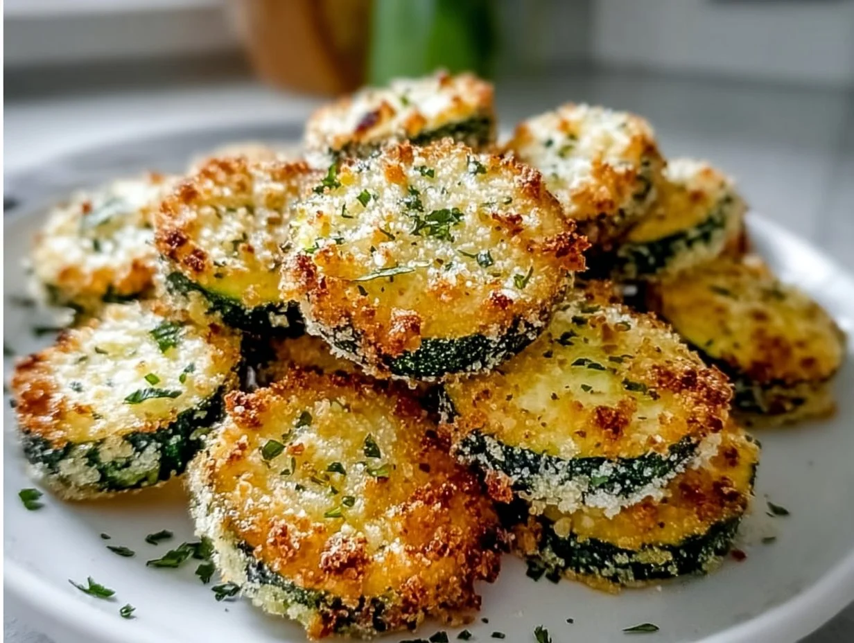 Knusprige Airfryer-Zucchini-Häppchen