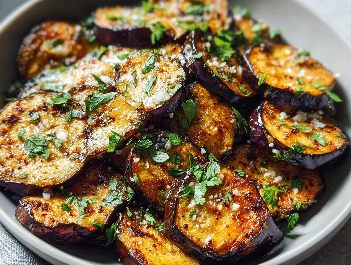 Low-Calorie Air Fryer Aubergine