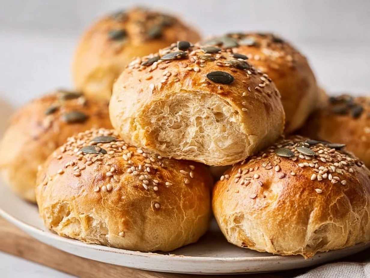 Brötchen aus der Heißluftfritteuse