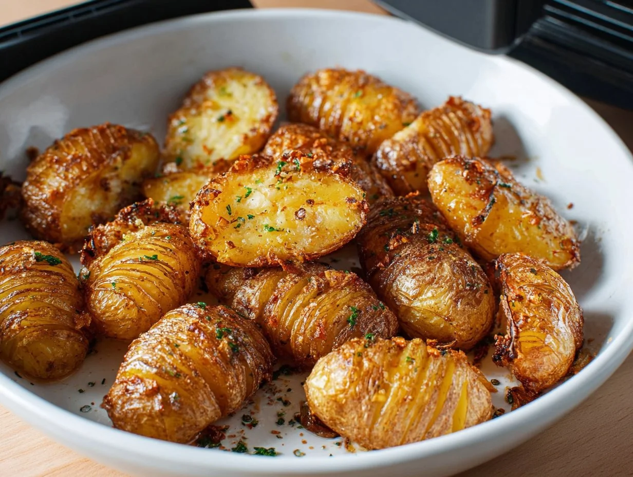 Fächerkartoffeln aus der Heißluftfriteuse