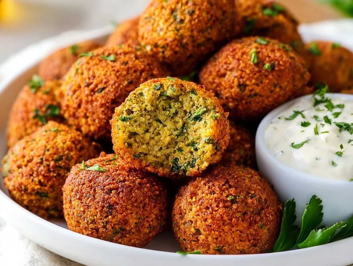 Crispy Air Fryer Falafel