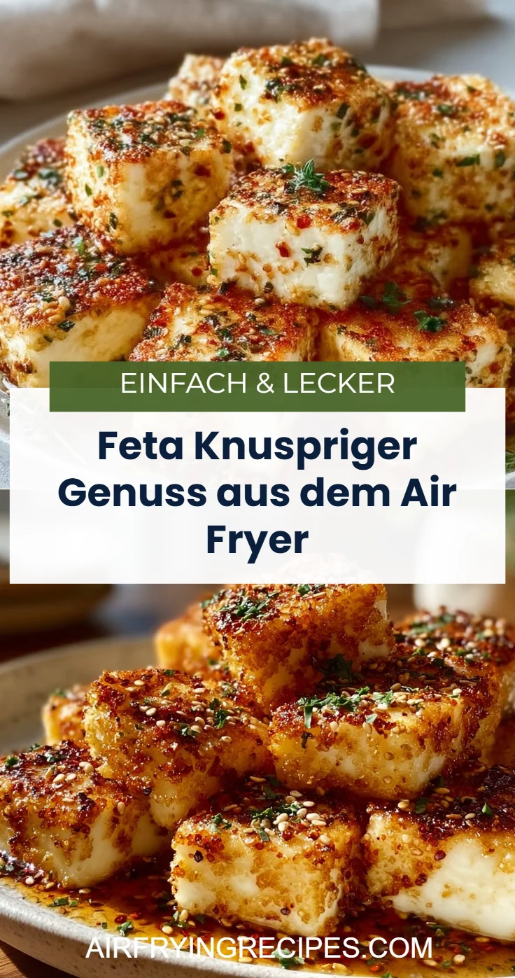 Feta Knuspriger Genuss aus dem Air Fryer