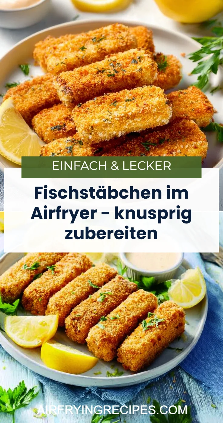 Fischstäbchen im Airfryer - knusprig zubereiten