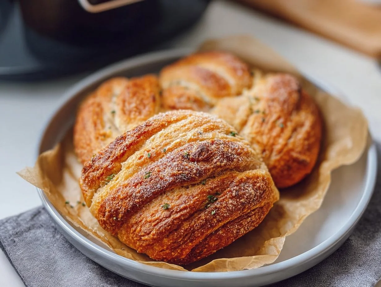 Franzbrötchen aus der Heißluftfritteuse