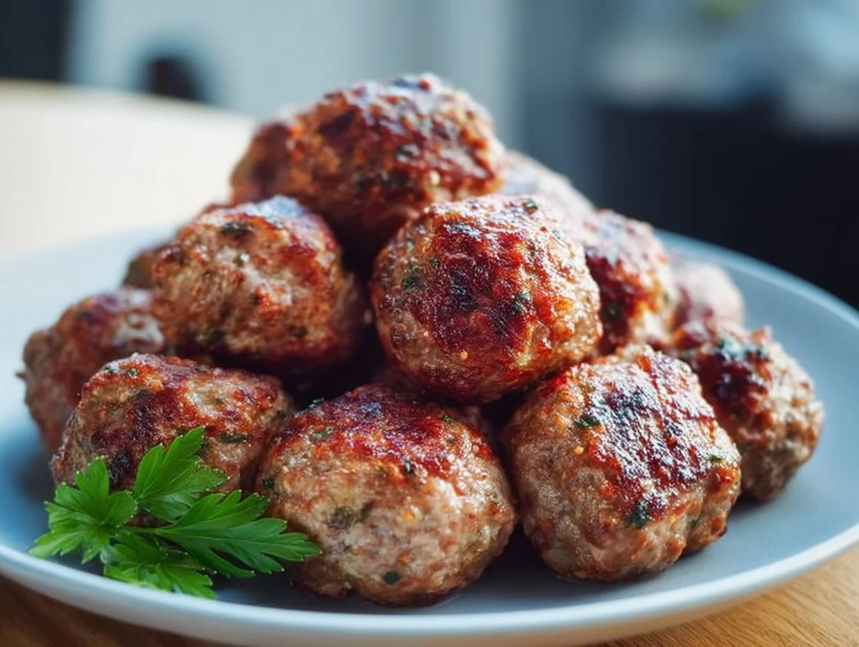 Frikadellen aus der Heißluftfritteuse
