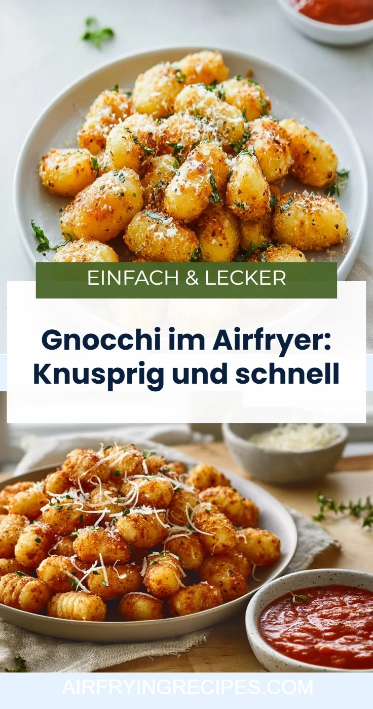 Gnocchi im Airfryer: Knusprig und schnell