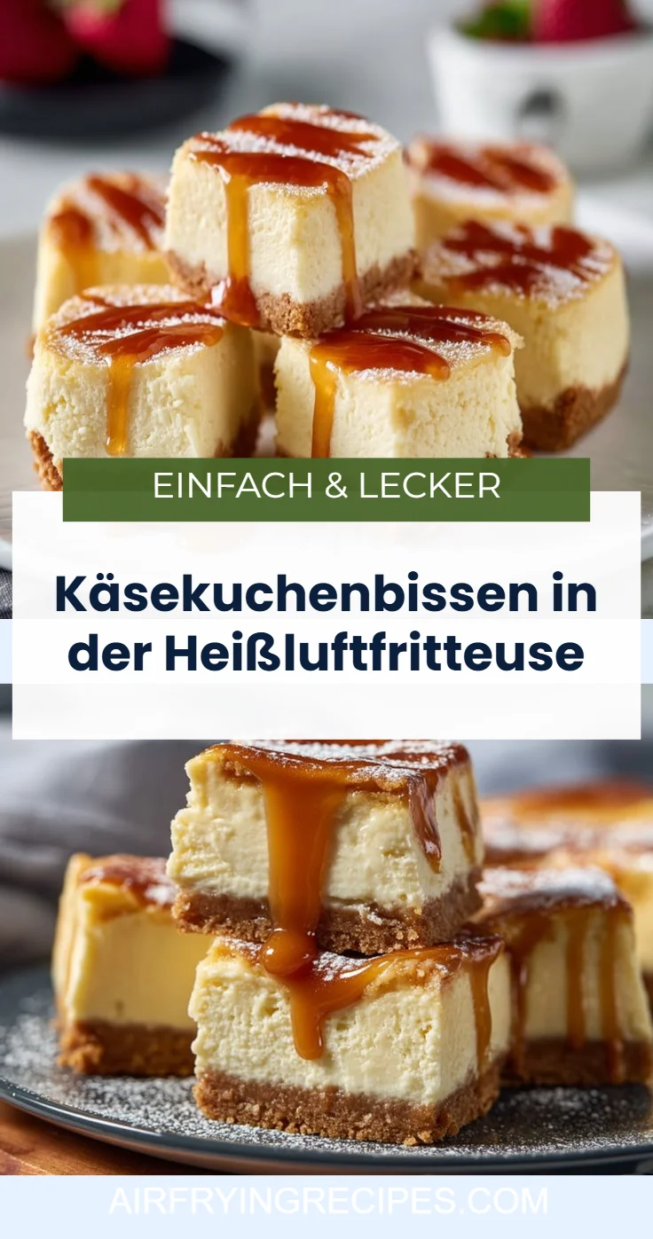 Käsekuchenbissen Rezept