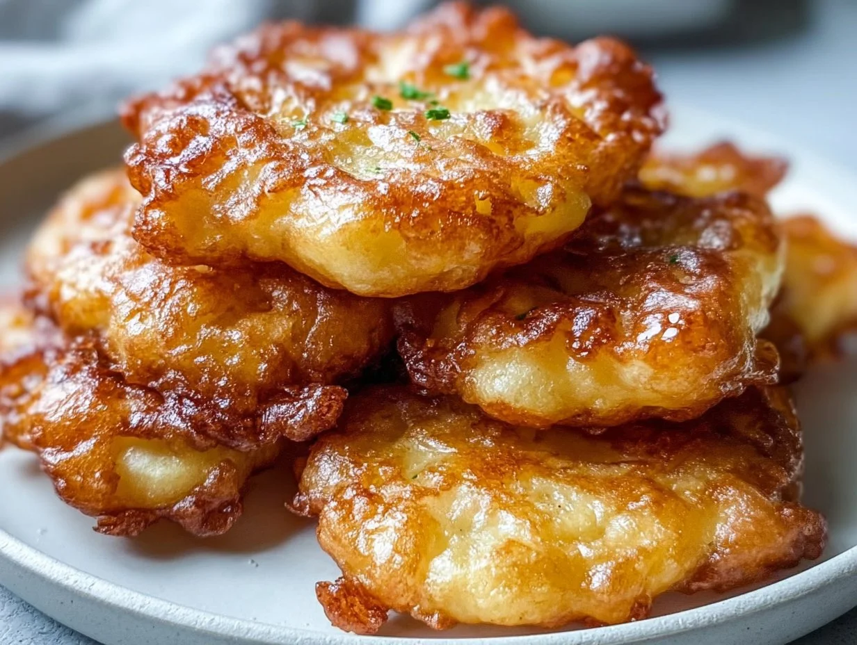 Knusprige Apfelküchlein aus der Heißluftfritteuse