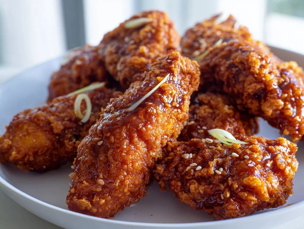 Korean Fried Chicken im Airfryer