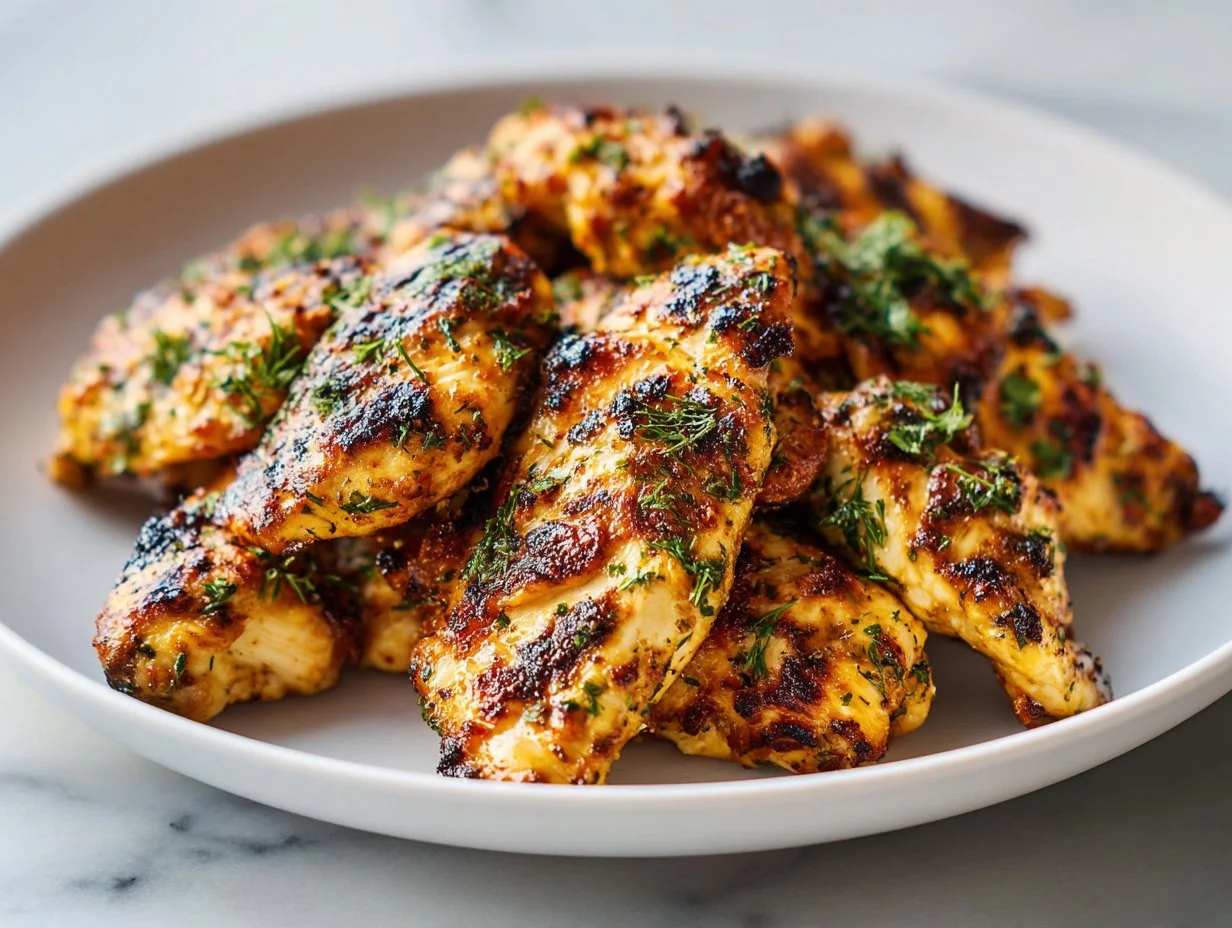 Marinierter Hühnchen im Airfryer