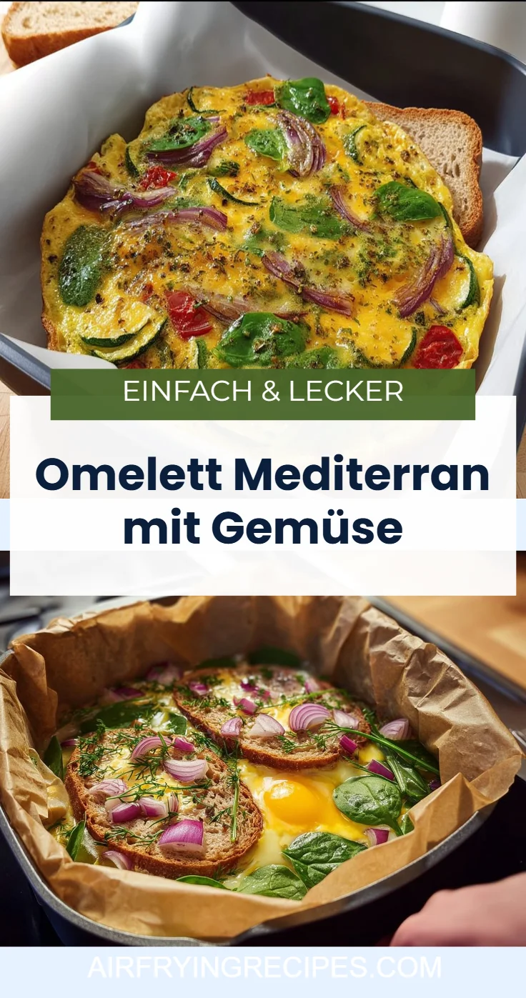 Omelett Mediterran mit Gemüse