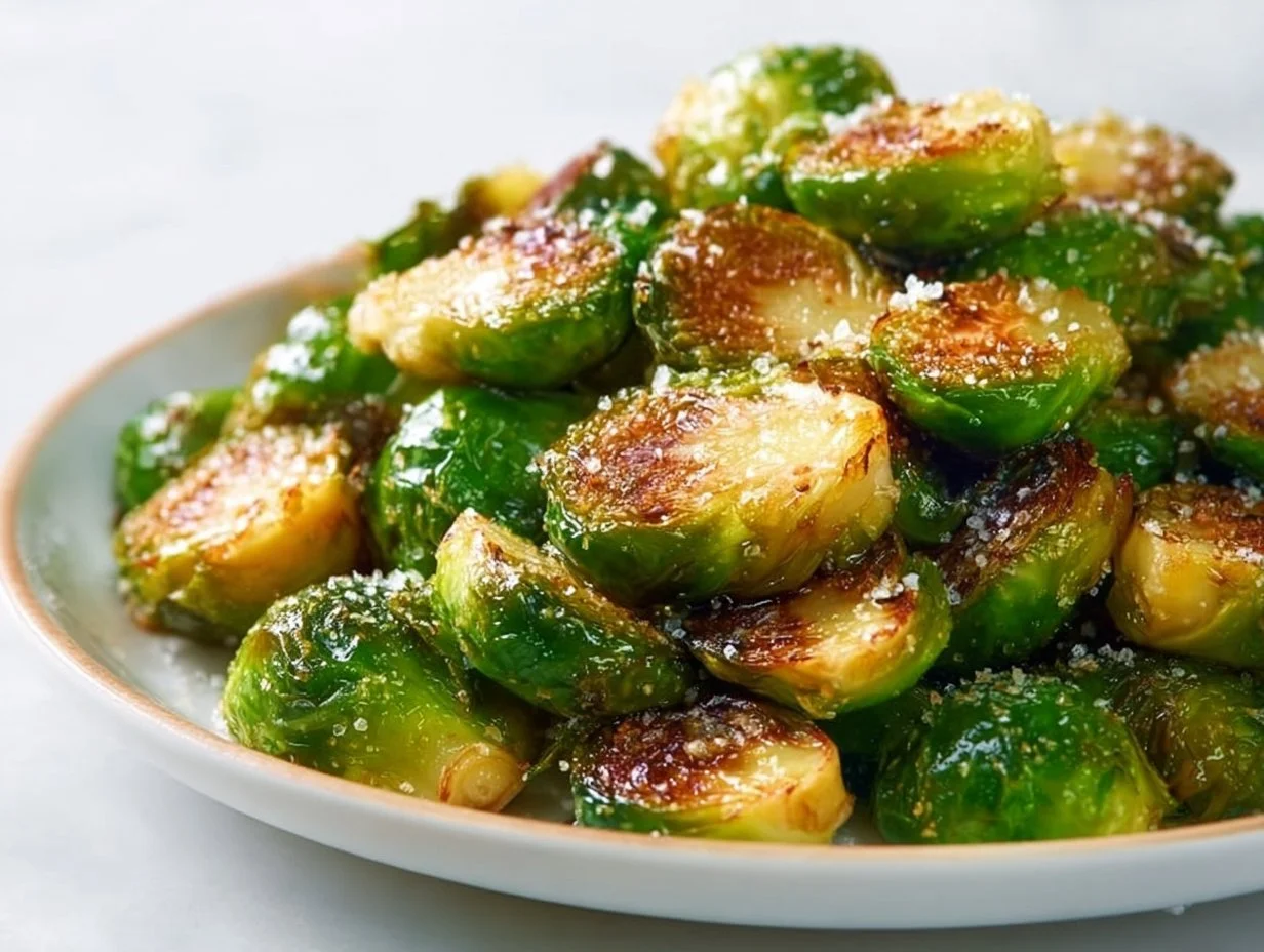 Knuspriger Rosenkohl aus der Heißluftfritteuse
