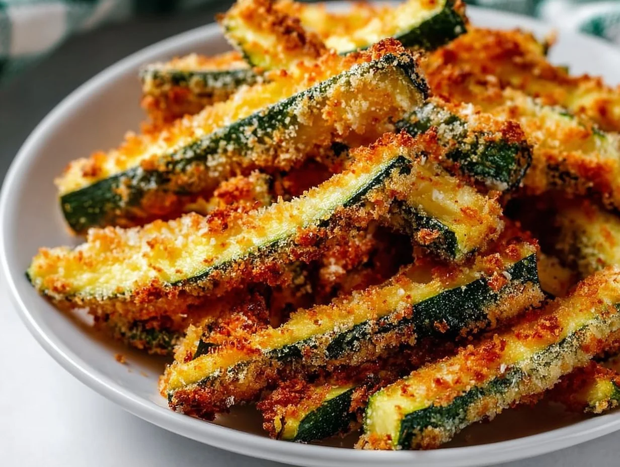 Crispy Air Fryer Zucchini Fries