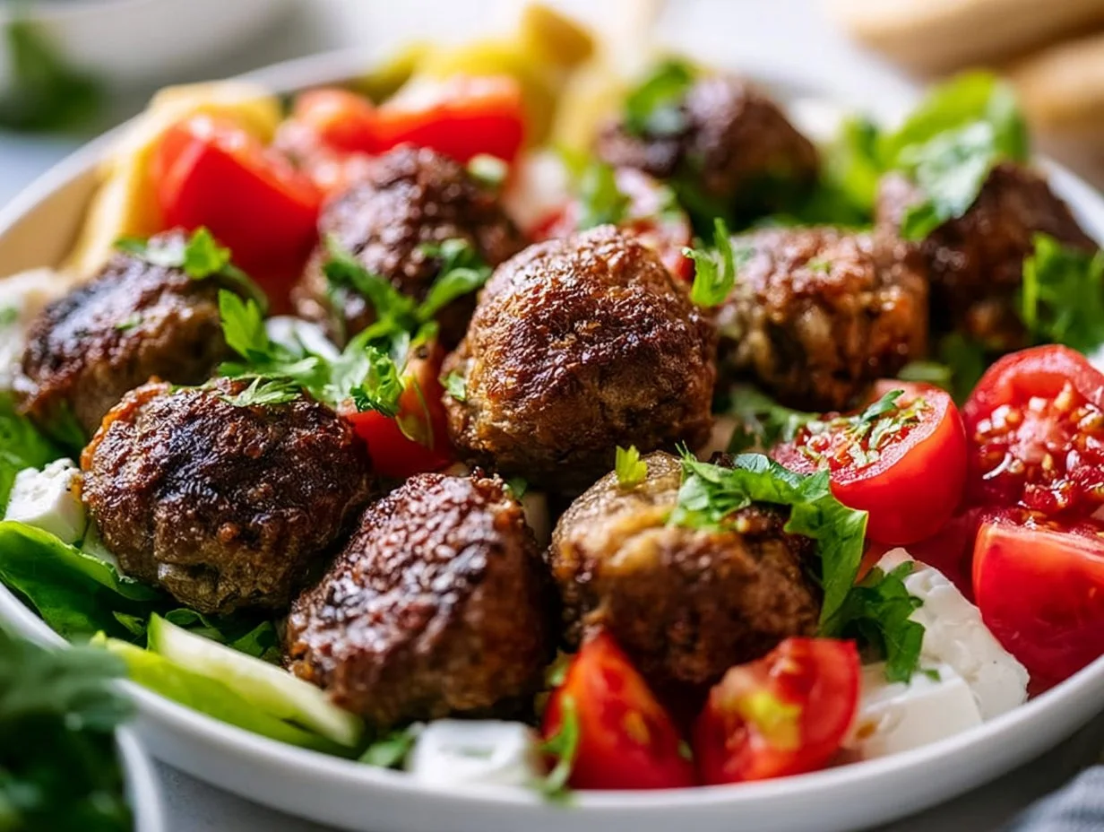 Schnelles Bifteki aus der Airfryer