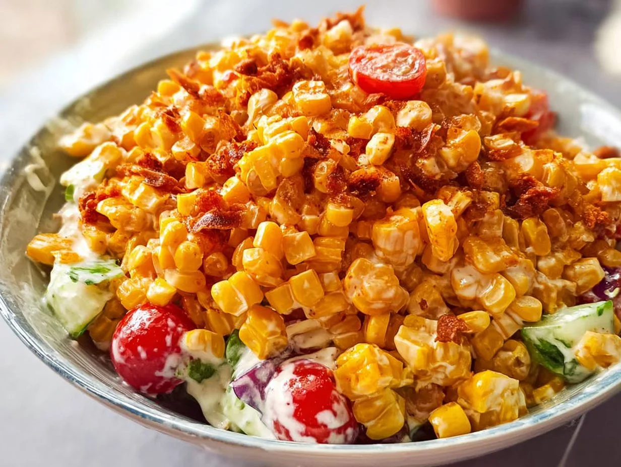 Crunchy Mais Salat