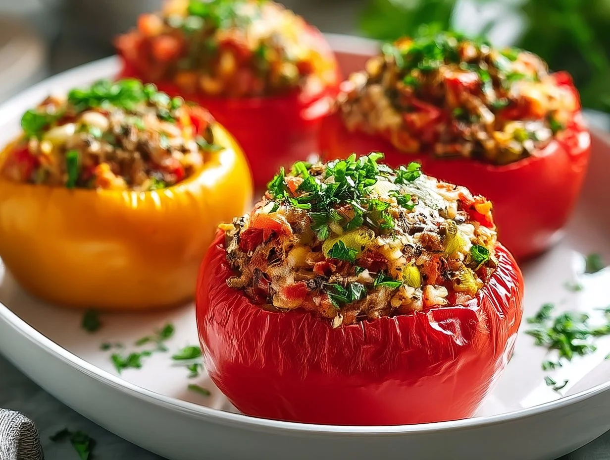 Gefüllte Paprika Airfryer: Saftig, einfach, unwiderstehlich!