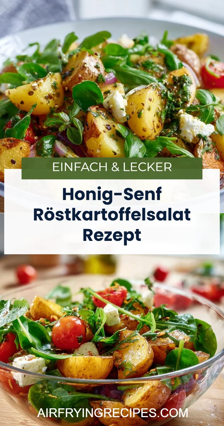 Honig-Senf Röstkartoffelsalat Rezept