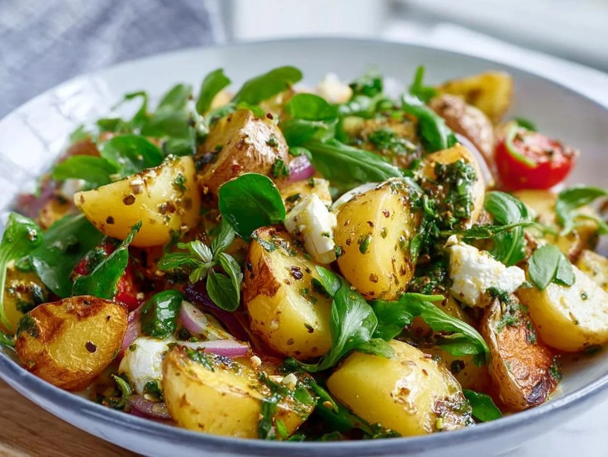 Honig-Senf Röstkartoffelsalat