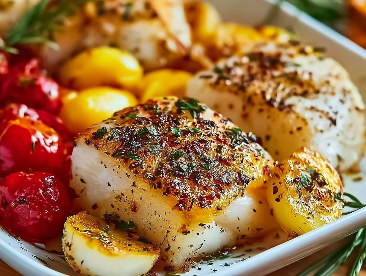 Airfryer Kabeljau mit Kräutern