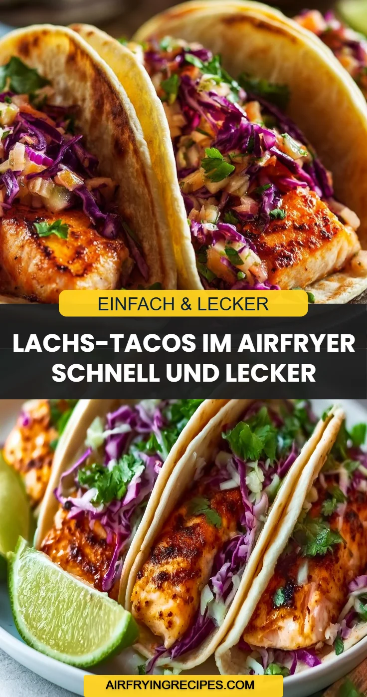 Lachs-Tacos im Airfryer schnell und lecker