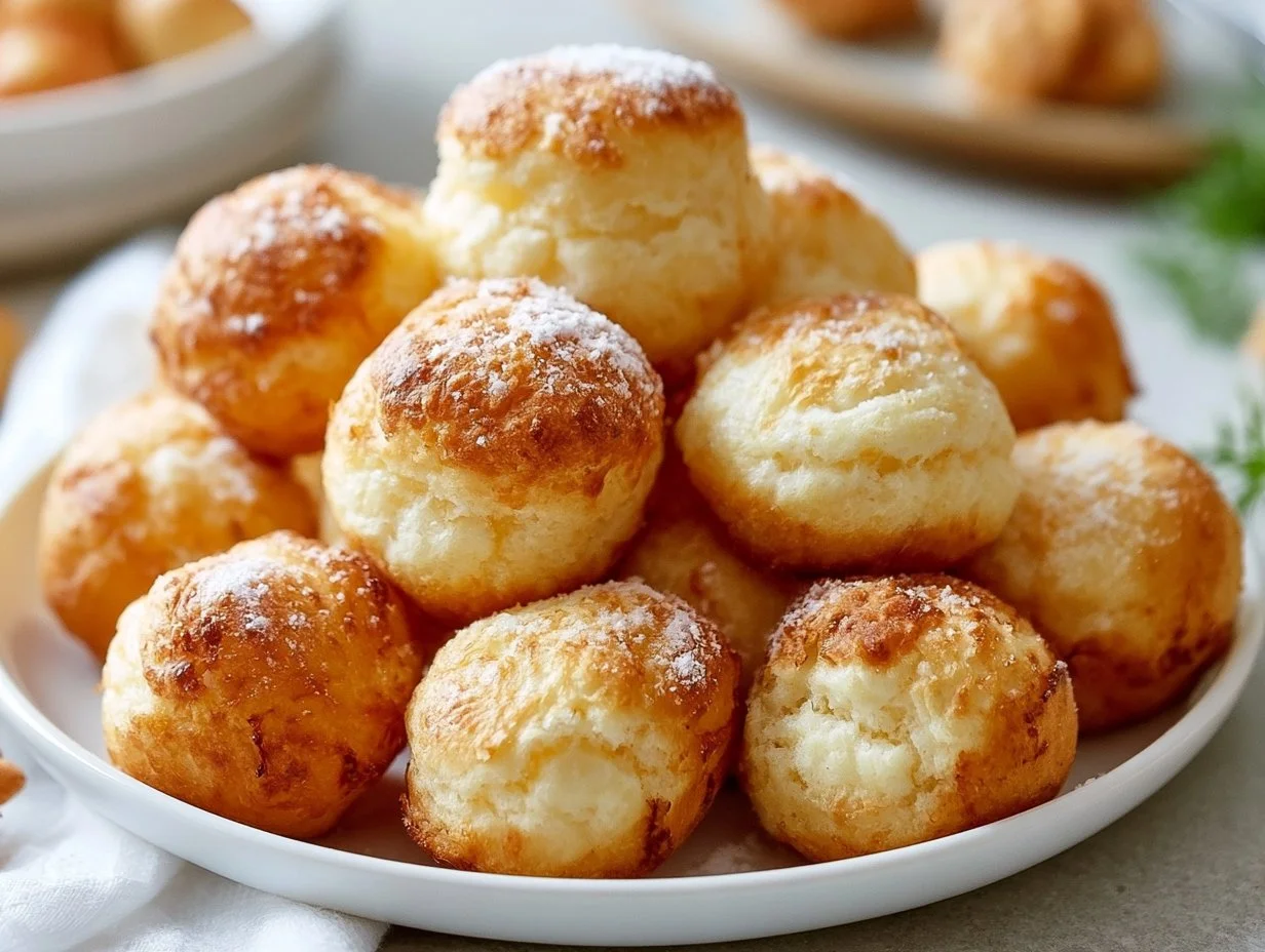 Quarkbällchen aus dem Airfryer: Luftig, leicht & lecker!