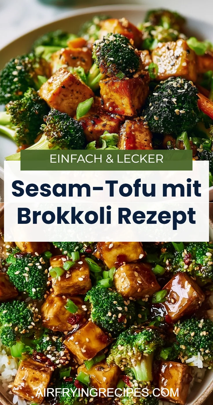 Sesam-Tofu mit Brokkoli Rezept