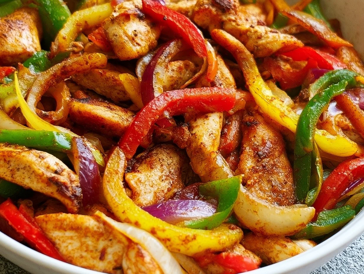Chicken Fajitas im Airfryer