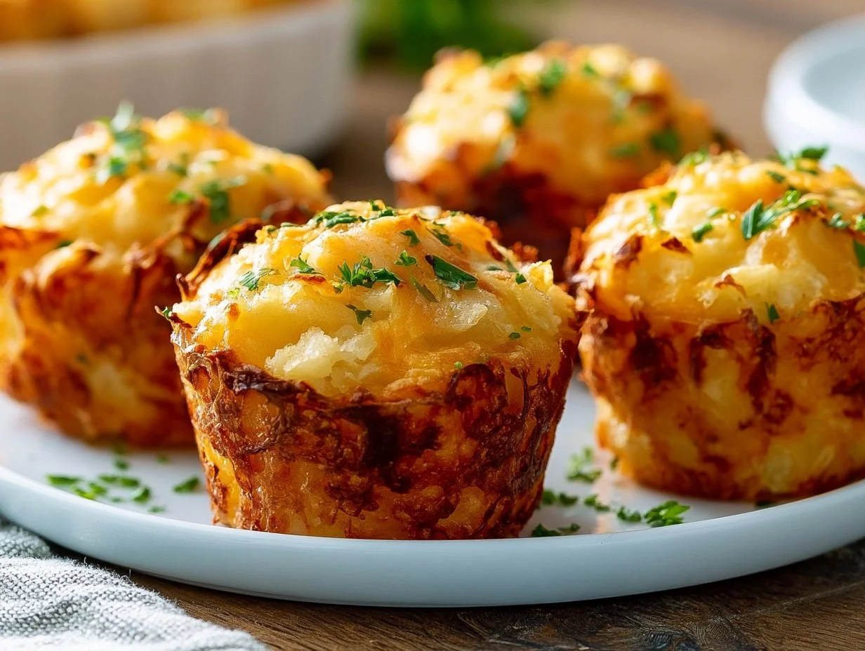Kartoffel-Käse-Muffins aus der Heißluftfritteuse