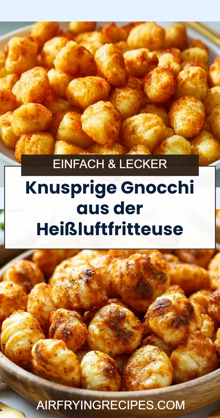 Knusprige Gnocchi aus der Heißluftfritteuse