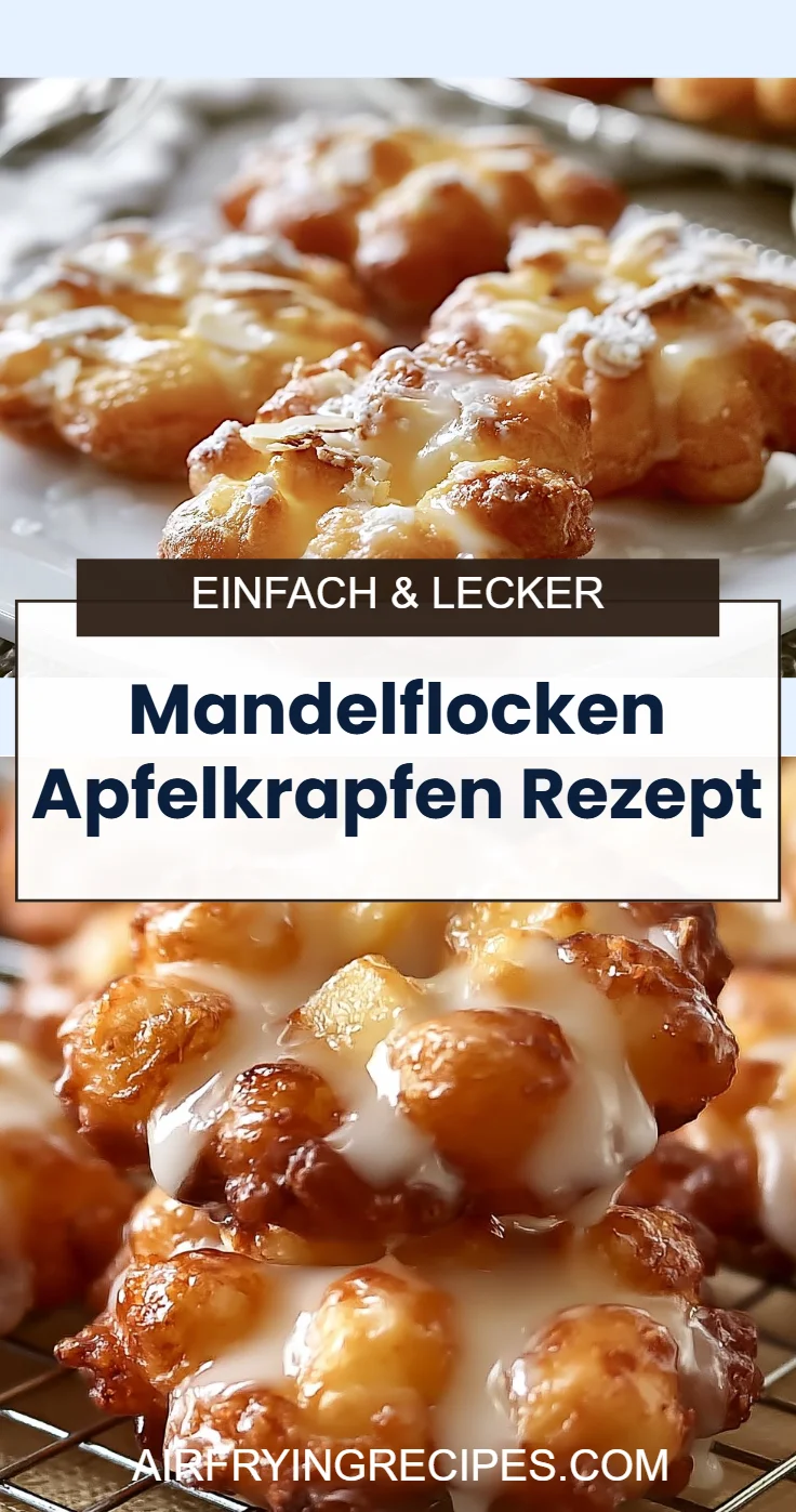 Mandelflocken Apfelkrapfen Rezept