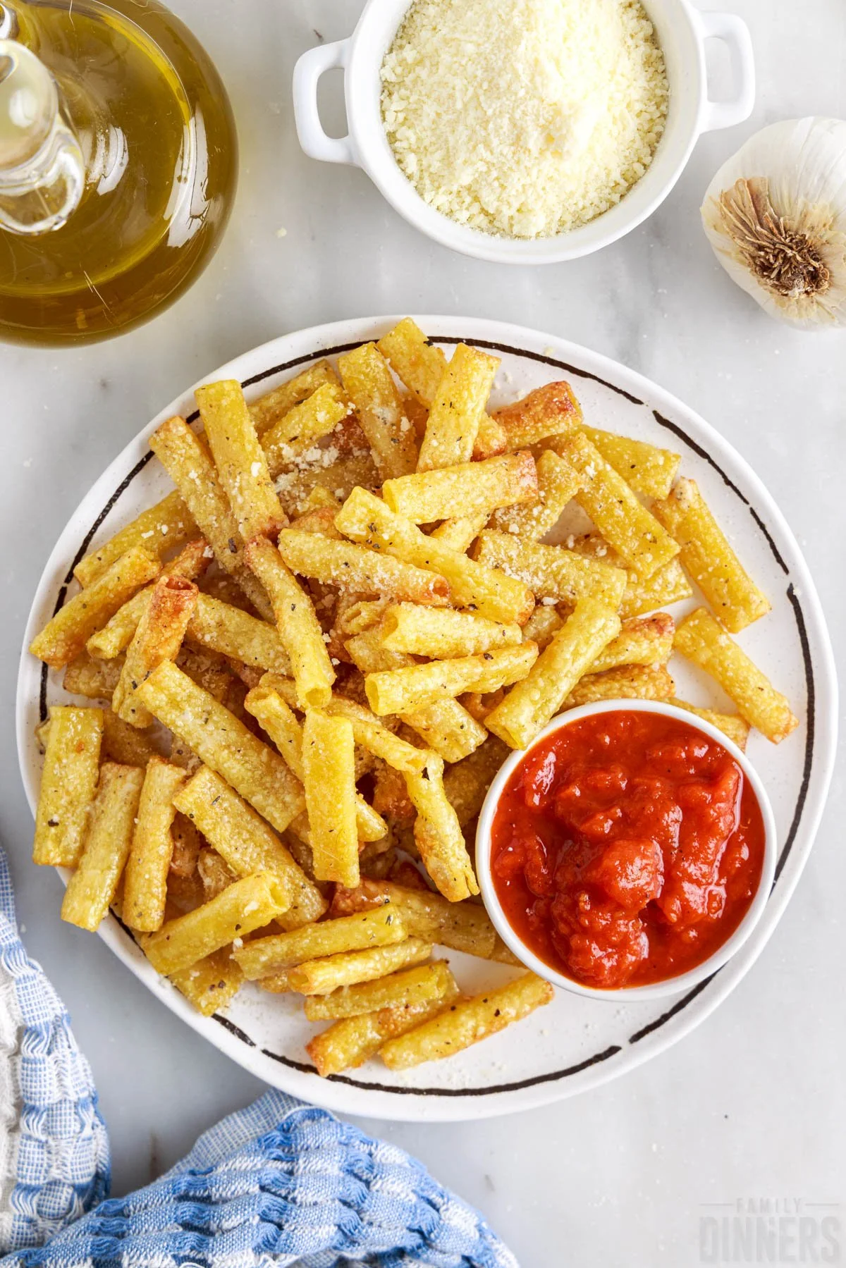 Air Fryer Pasta Chips Recipe