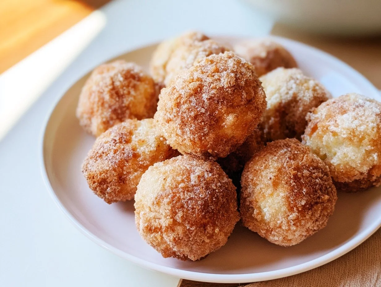 Apfelbällchen aus dem Airfryer