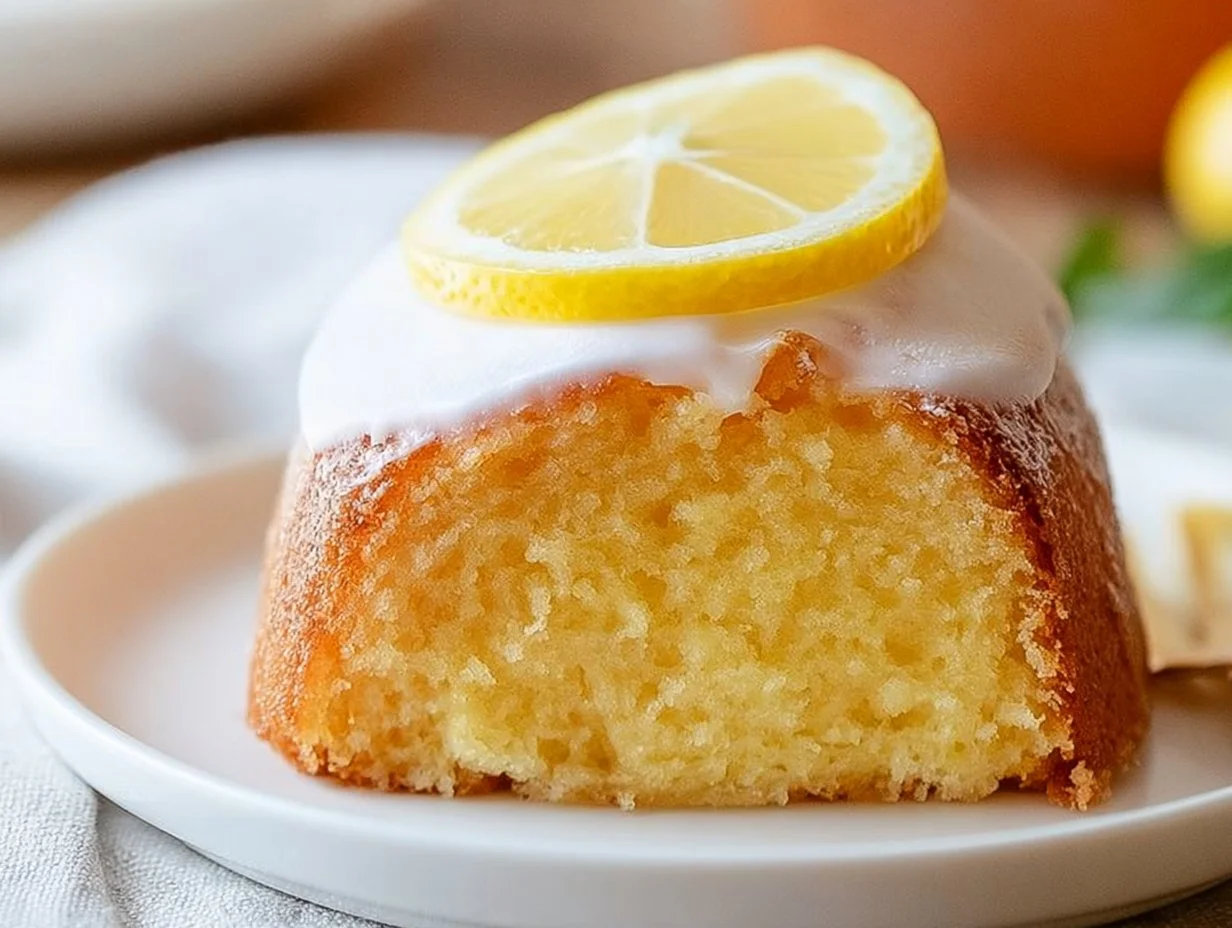 Kleiner Zitronenkuchen im Airfryer