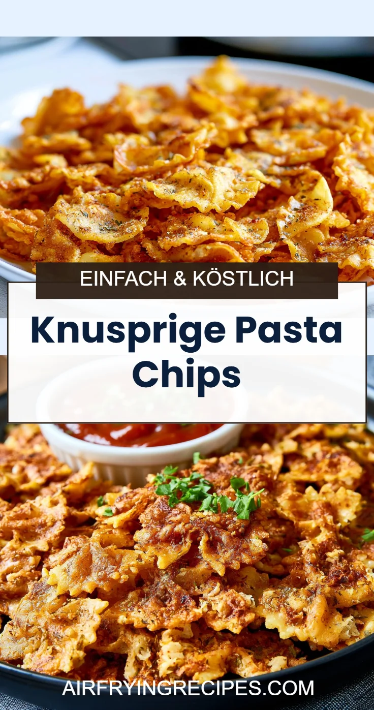 Knusprige Pasta Chips